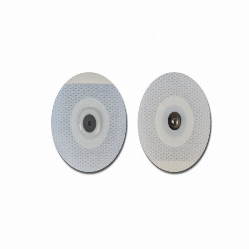 Електрод ЕКГ одноразовий, FIAB, Італія, діаметр 55мм, адгезивний пінополіуретан на поліетиленовій основі та нетканий матеріал з гідрогелем, для дорослих, №50